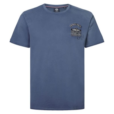 тениска,мъжки,тениски,petrol,industries,tsr6070,short,sleeve,t,shirt,blue,(petrol,blue)