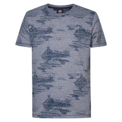 тениска,мъжки,тениски,petrol,industries,tsr650,short,sleeve,t,shirt,navy,blue,(grey)
