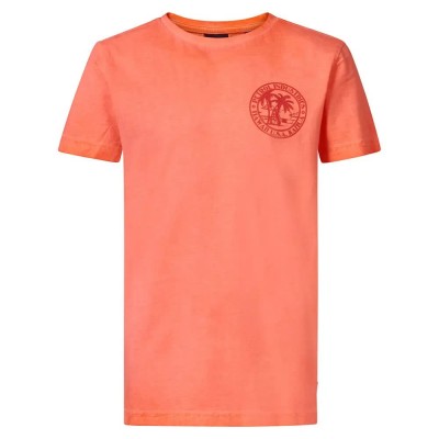 тениска,мъжки,тениски,petrol,industries,tsr656,short,sleeve,t,shirt,fiery,coral,(orange)