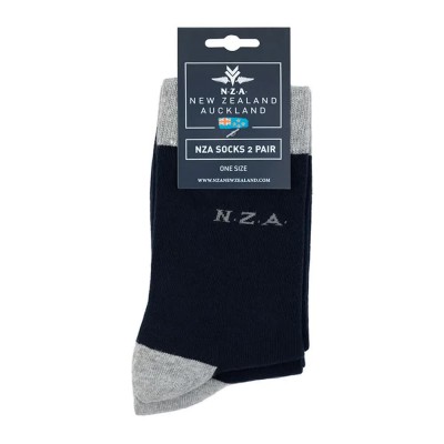 чорапи,мъжки,чорапи,nza,new,zealand,windward,socks,2,pairs,blue,270,(blue)