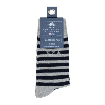 чорапи,мъжки,чорапи,nza,new,zealand,windward,socks,2,pairs,blue,27070,(blue,grey)