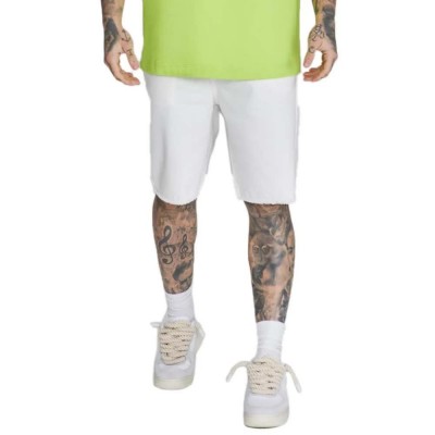 къси,панталони,мъжки,панталони,siksilk,ss,26529,denim,shorts,white