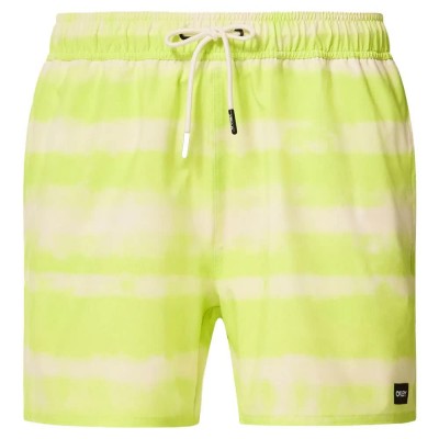 бански,гащета,мъжки,бански,костюми,oakley,blur,stripes,rc,16´´,swimming,shorts,yellow,(blurred,stripe,light,green)