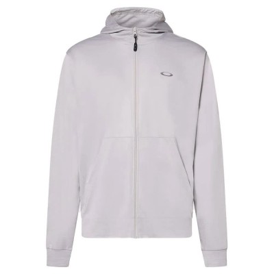 блуза,мъжки,пуловери,oakley,foundational,3.0,full,zip,sweatshirt,grey,(lunar,white,hthr)