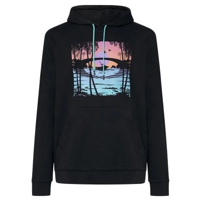 суичър,мъжки,пуловери,oakley,golden,hour,bark,po,hoodie,black,(blackout)
