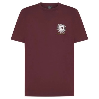 тениска,мъжки,тениски,oakley,golf,broken,glass,short,sleeve,t,shirt,red,(grenache)