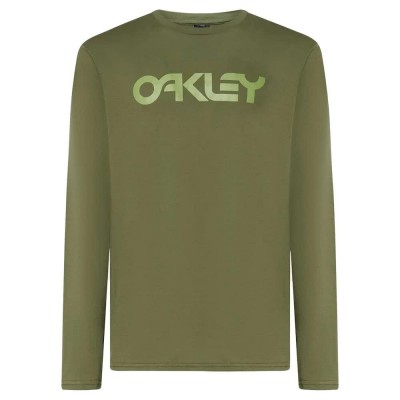 тениска,мъжки,тениски,oakley,mark,ii,2.0,long,sleeve,t,shirt,green,(new,dark,brush)