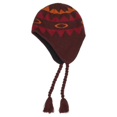 шапка,всички,шапки,oakley,nordic,earflap,beanie,red,(grenache,norway,pattern)