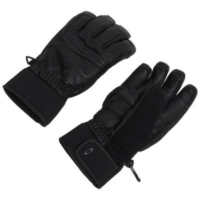 ръкавици,ръкавици,шапки,и,шалове,oakley,peak,leathers,gloves,blackout,(black)