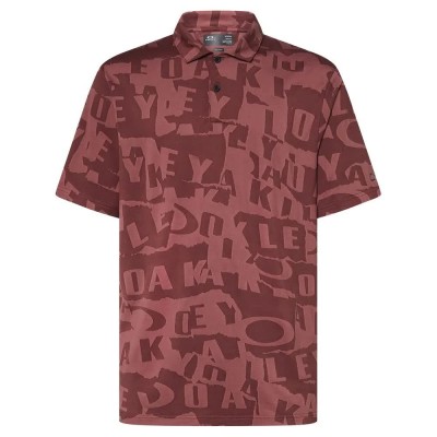 мъжки,блузи,с,яка,oakley,ransom,jacquard,short,sleeve,polo,red,(collage,grenache)