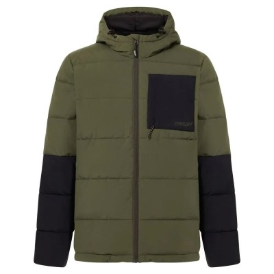 палто,мъжки,якета,oakley,tahoe,puffy,rc,raincoat,green,(new,dark,brush)