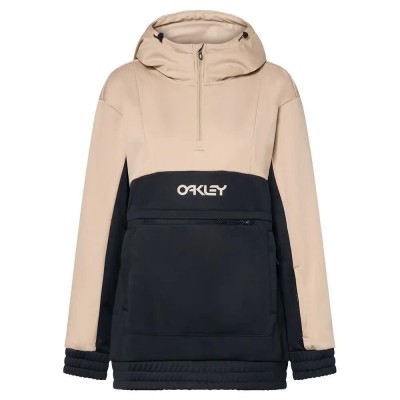 яке,дамски,якета,и,палта,oakley,tnp,nose,grab,hoodie,softshell,jacket,humus,blackout,(beige)