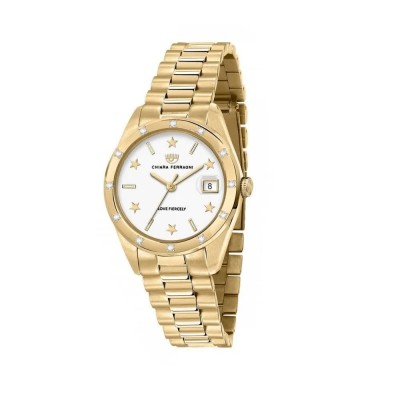 часовник,часовници,chiara,ferragni,r1953100508,watch,golden,(golden,golden,white)