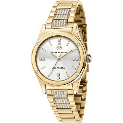 часовник,часовници,chiara,ferragni,r1953102506,woman,watch,golden,(golden,golden,silver)