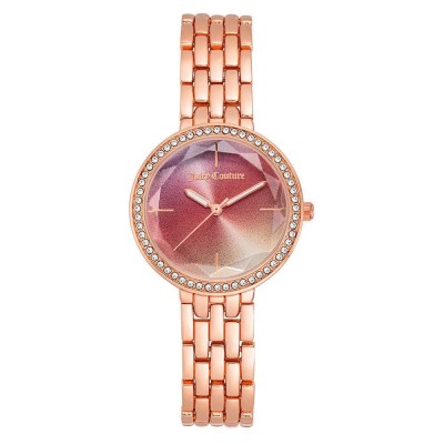 часовник,часовници,juicy,couture,jc1208pkrg,woman,watch,golden,(pink,pink,multicolored)