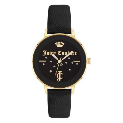 часовник,часовници,juicy,couture,jc1264gpbk,watch,golden,(golden,black,black)