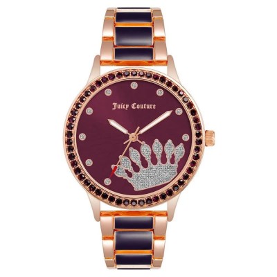 часовник,часовници,juicy,couture,jc1334rgpr,woman,watch,golden,(pink,multicolored,lilac)