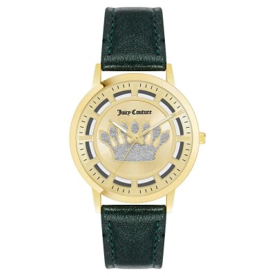часовник,часовници,juicy,couture,jc1344gpgn,watch,golden,(golden,green,golden)