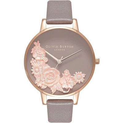 часовник,часовници,olivia,burton,ob16fs99,watch,golden,(pink,grey,grey)