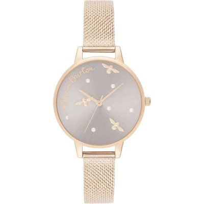 часовник,часовници,olivia,burton,ob16pq04,woman,watch,golden,(golden,golden,grey)