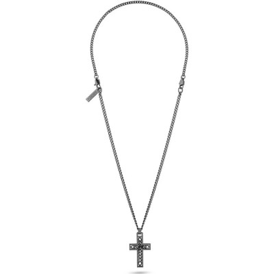 бижутерия,police,peagn2211302,necklace,silver,(grey)