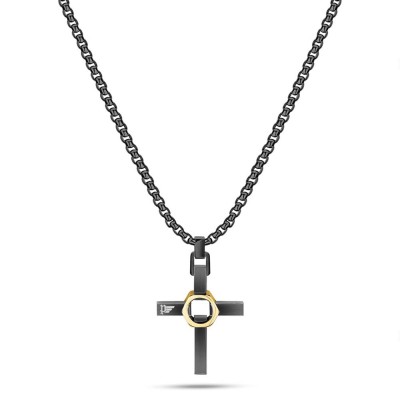бижутерия,police,peagn2211313,necklace,silver