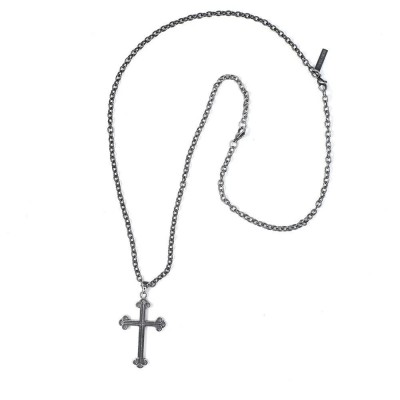 бижутерия,police,pj26340pse.02,necklace,silver,(black)