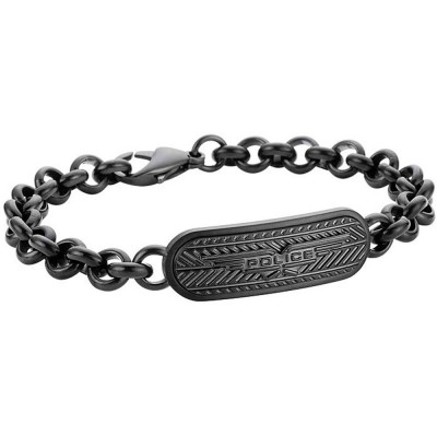 бижутерия,police,pj26402bsu.02,bracelet,silver