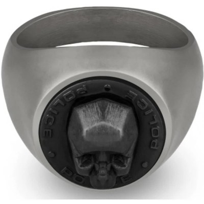 бижутерия,police,pj26579rss016,ring,silver,(grey)