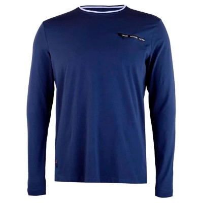 тениска,мъжки,тениски,adtime,bastian,long,sleeve,t,shirt,marine,(blue)