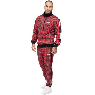 анцуг,мъжки,анцузи,lonsdale,royal,stewart,slim,fit,tracksuit,red,(red,black,white,tartan)