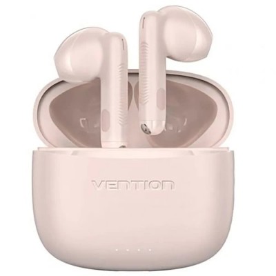 слушалки,слушалки,vention,elf,e03,nbhp0,tws,wireless,earphones,golden,(pink)