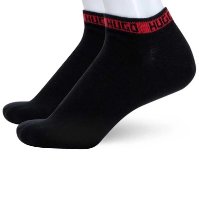 чорапи,мъжки,чорапи,hugo,tape,10260252,socks,2,pairs,black,(black)