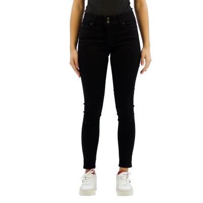 дънки,дамски,панталони,levi's®,711™,double,button,jeans,black