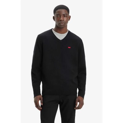 блуза,мъжки,пуловери,levi´s,®,a8618,v,neck,sweater,black,(black)