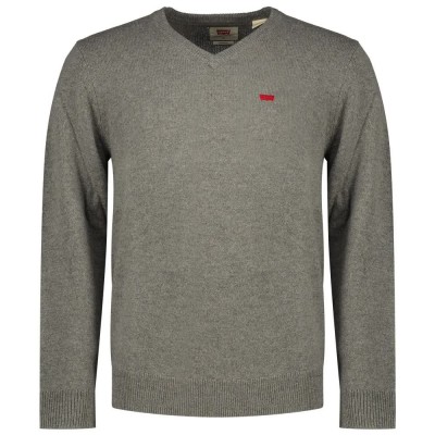 блуза,мъжки,пуловери,levi's®,a8618,v,neck,sweater,grey