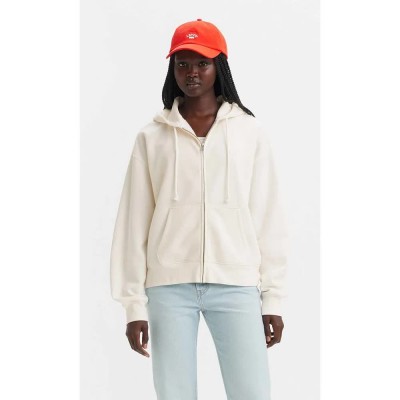 блуза,дамски,блузи,levi's®,everyday,full,zip,sweatshirt,white