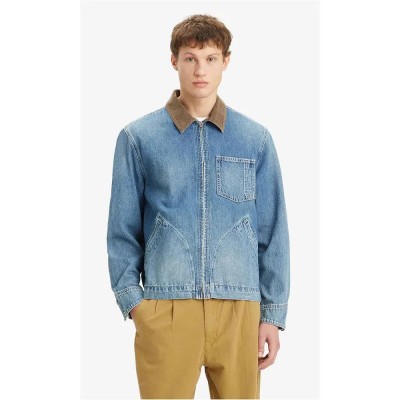 яке,мъжки,якета,levi's®,full,zip,mechanics,trucker,denim,jacket,blue