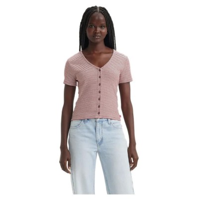 тениска,дамски,тениски,levi´s,®,muse,short,sleeve,t,shirt,red,(pink)
