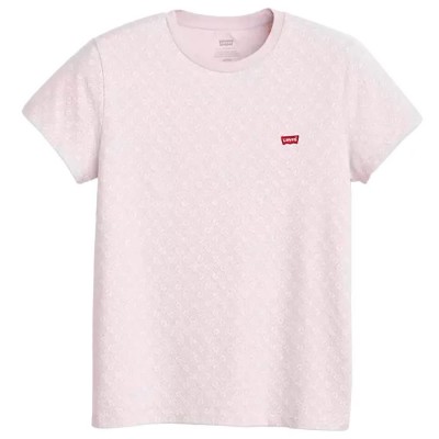 тениска,дамски,тениски,levi´s,®,perfect,short,sleeve,t,shirt,purple,lua,batik,geo,egr,(pink)
