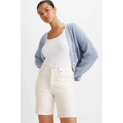 къси,панталони,дамски,панталони,levi´s,®,ribcage,denim,shorts,white,(white)