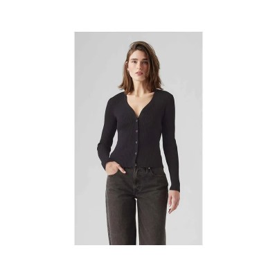 жилетка,дамски,пуловери,дамски,плетени,дрехи,levi's®,tulip,cardigan,black
