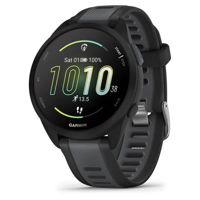часовници,garmin,reloj,forerunner,165,music,black,slate,gray,(black)