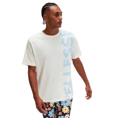 тениска,мъжки,тениски,ellesse,nils,short,sleeve,t,shirt,beige,(off,white)