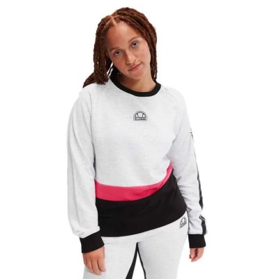 блуза,дамски,блузи,ellesse,prudence,sweatshirt,white,(white,marl)
