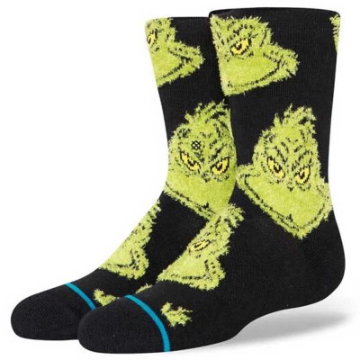 чорапи,детски,чорапи,stance,mean,one,crew,socks,black,(black)