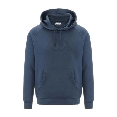 суичър,мъжки,пуловери,kappa,zaiver,logo,hoodie,blue,(blue,cobalt,blue,dark,denim)