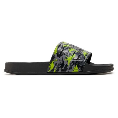 мъжки,джапанки,и,чехли,дамски,сандали,и,чехли,kappa,noles,6,slides,green,(black,green,lime)