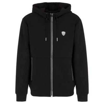 блуза,мъжки,пуловери,ea7,emporio,armani,8npm20,full,zip,sweatshirt,black