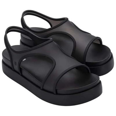 сандали,дамски,сандали,и,чехли,melissa,bikini,platform,sandals,black,transparent,(black)
